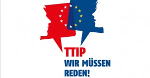 Im Dialog: TTIP - Ein kontroverses Freihandelsabkommen – als Münchner Vorstandsmitglied der Europa Union setzt sich auch Prof. Piazolo intensiv für den Dialog mit den Bürgern zu TTIP ein [Foto: europa-union deutschland]